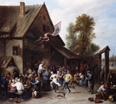 Kermesse le jour de la Saint-Georges - David Teniers the Younger